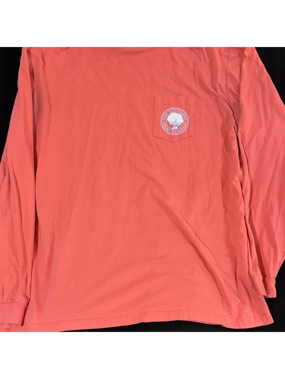 The Southern Shirt Company Long Sleeve Cotton Shirt 2X Coral